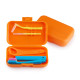 Orthodontic Braces Care Kit with Tongue Scraper, Orange